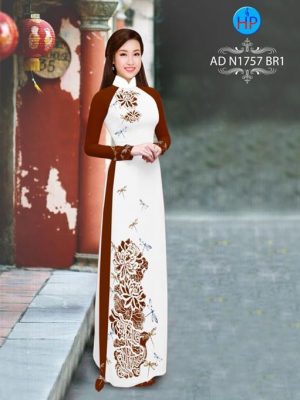 Vải áo dài Hoa Sen AD N1757 21