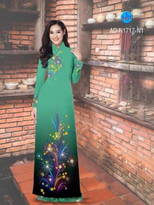 1513528604 370 vai ao dai phao hoa va hoa mai mung xuan ad