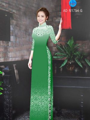 Vải áo dài Hoa xinh AD N1754 19