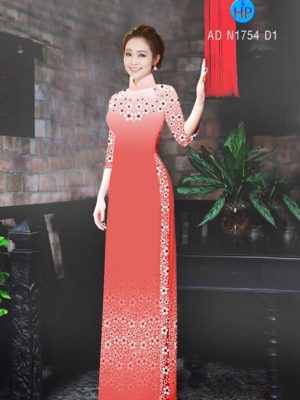 Vải áo dài Hoa xinh AD N1754 18