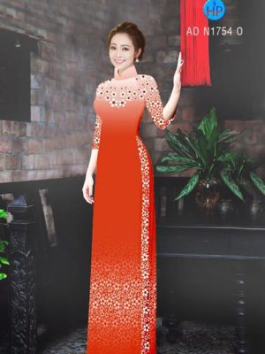 Vải áo dài Hoa xinh AD N1754 20
