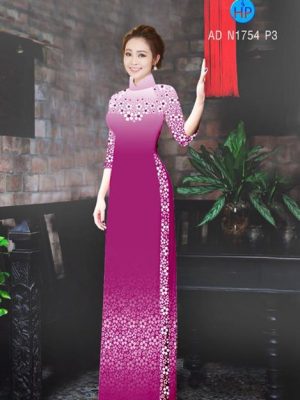 Vải áo dài Hoa xinh AD N1754 22