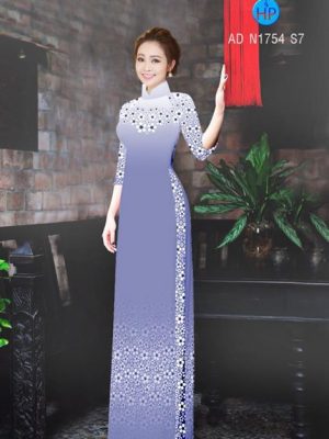 Vải áo dài Hoa xinh AD N1754 25