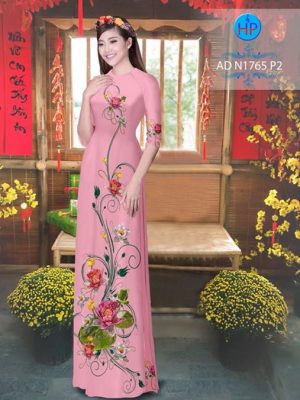 Vải áo dài Hoa Súng AD N1765 25