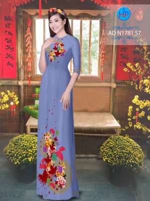 Vải áo dài Xuân 2018 AD N1781 19