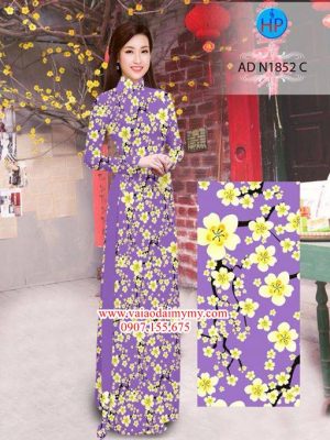 1515073093 868 vai ao dai hoa mai vang ron rang don tet ad