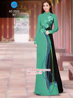 1515074118 337 vai ao dai hoa hong xanh 3d dep long lay ad