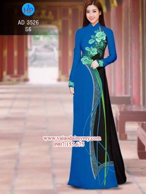 1515074233 940 vai ao dai hoa hong xanh 3d dep long lay ad