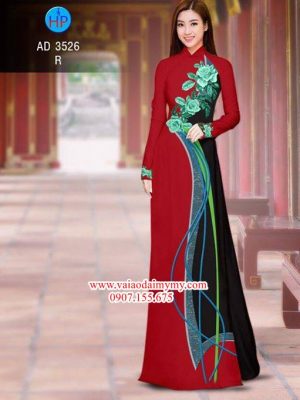 1515074235 36 vai ao dai hoa hong xanh 3d dep long lay ad