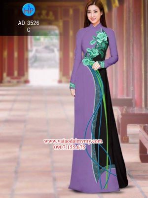 1515074235 582 vai ao dai hoa hong xanh 3d dep long lay ad