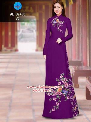 1515595789 178 vai ao dai chim tren canh hoa dao mua xuan ad