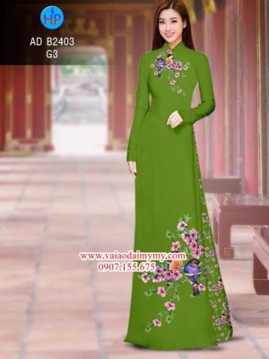 1515595791 344 vai ao dai chim tren canh hoa dao mua xuan ad