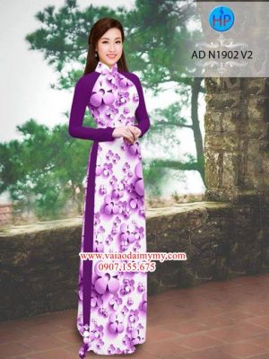 Vải áo dài Hoa nguyên áo AD N1902 17