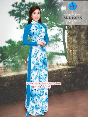 Vải áo dài Hoa nguyên áo AD N1902 19