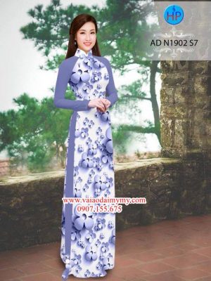 Vải áo dài Hoa nguyên áo AD N1902 20