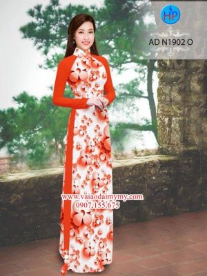 Vải áo dài Hoa nguyên áo AD N1902 24