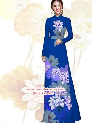 Vải áo dài Hoa Sen AD HD2677 14