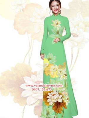 Vải áo dài Hoa Sen AD HD2677 17