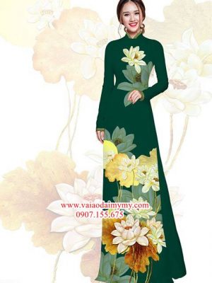 Vải áo dài Hoa Sen AD HD2677 18