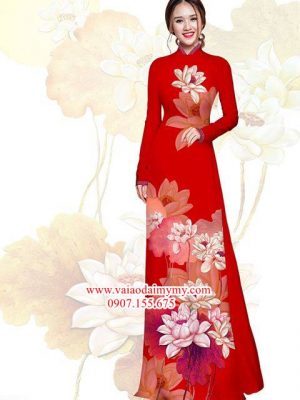 Vải áo dài Hoa Sen AD HD2677 20
