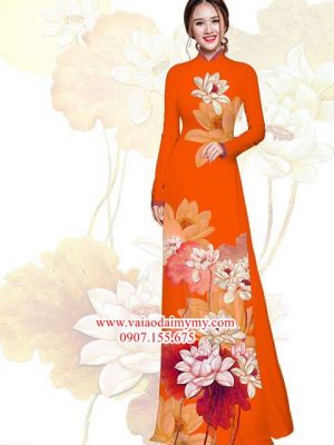 Vải áo dài Hoa Sen AD HD2677 24