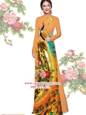 1516354417 702 vai ao dai ao dai hoa tiet chim congqua sang trong va long lay dien di tiec hoac su kien ad