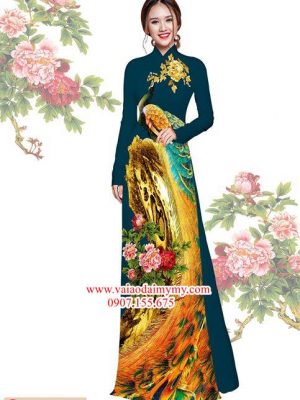 1516354421 775 vai ao dai ao dai hoa tiet chim congqua sang trong va long lay dien di tiec hoac su kien ad