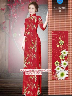 Vải áo dài Hoa cúc AD B2502 24