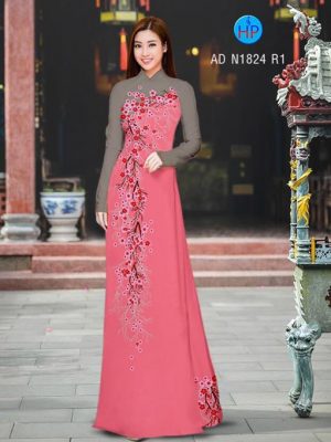 1518103143 844 vai ao dai hoa dao mua xuan den ad