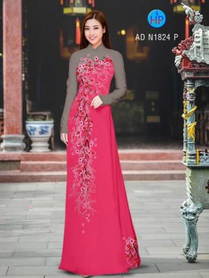 1518103145 998 vai ao dai hoa dao mua xuan den ad