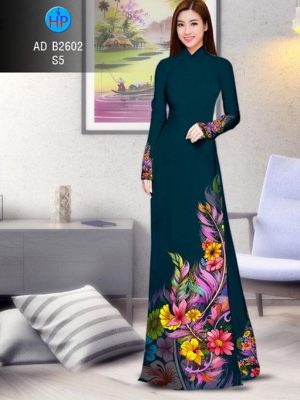 Vải áo dài Hoa in 3D AD B2602 20