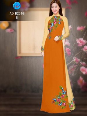 Vải áo dài Hoa in 3D AD B2516 17