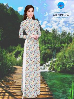 Vải áo dài Hoa xinh AD N1955 15