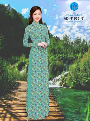 Vải áo dài Hoa xinh AD N1955 16