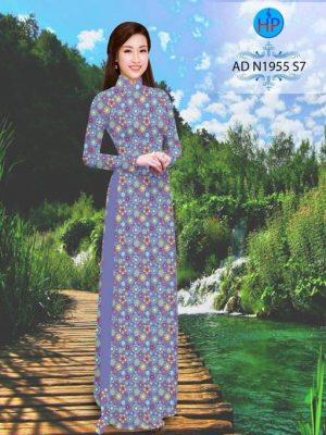 Vải áo dài Hoa xinh AD N1955 18