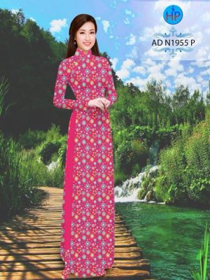 Vải áo dài Hoa xinh AD N1955 22
