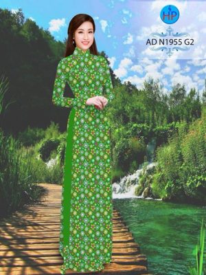 Vải áo dài Hoa xinh AD N1955 25