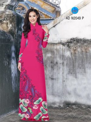 1519402594 864 vai ao dai sen va hoa van ad