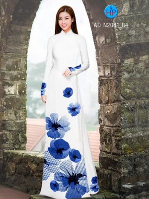 Vải áo dài Hoa in 3D AD N2081 16