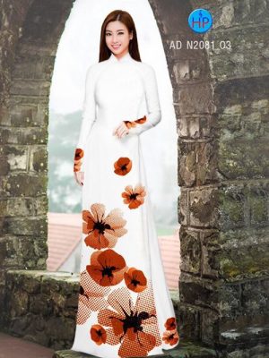 Vải áo dài Hoa in 3D AD N2081 21