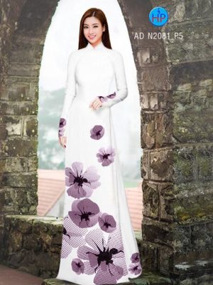 Vải áo dài Hoa in 3D AD N2081 19
