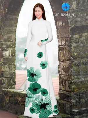 Vải áo dài Hoa in 3D AD N2081 20