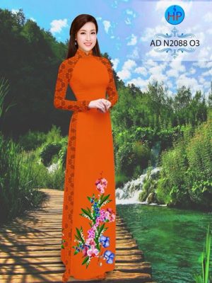 Vải áo dài Hoa Lan AD N2088 19