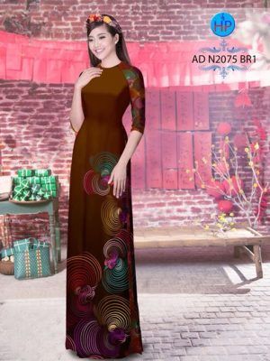 Vải áo dài Hoa văn 3D AD N2075 15