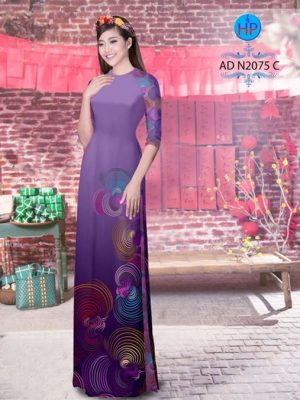 Vải áo dài Hoa văn 3D AD N2075 16