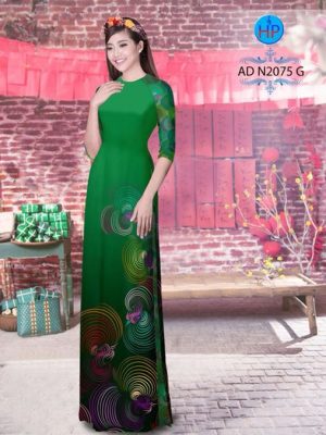 Vải áo dài Hoa văn 3D AD N2075 19