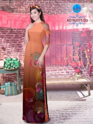 Vải áo dài Hoa văn 3D AD N2075 18