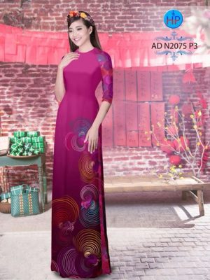 Vải áo dài Hoa văn 3D AD N2075 22