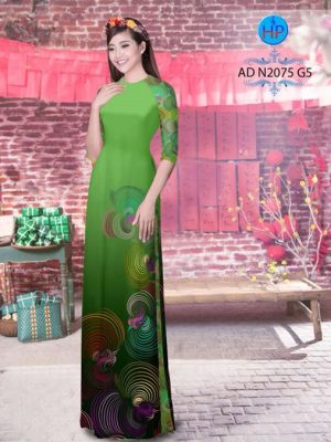 Vải áo dài Hoa văn 3D AD N2075 20