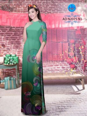Vải áo dài Hoa văn 3D AD N2075 24